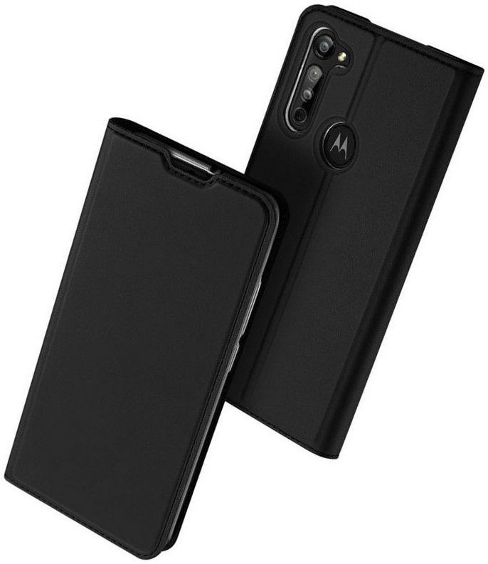 Dux Ducis Skin Pro Series Motorola Moto G8 Power Flip Hoesje Zwart afbeelding 2