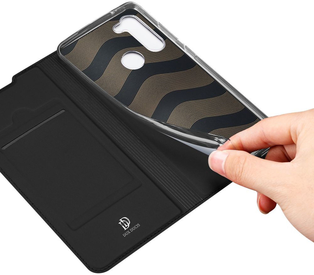 Dux Ducis Skin Pro Series Motorola Moto G8 Power Flip Hoesje Zwart afbeelding 8