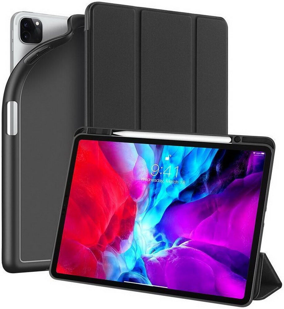 Dux Ducis Osom Series iPad Pro 11 (2018/2020) Hoes Tri-Fold Zwart afbeelding 1