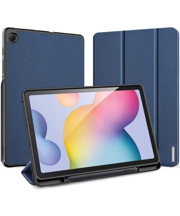 Dux Ducis Osom Series Galaxy Tab S6 Lite Hoesje Tri-fold Blauw Hoesjes