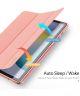 Dux Ducis Osom Series Galaxy Tab S6 Lite Hoesje Tri-fold Roze Goud