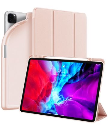 Dux Ducis Osom Apple iPad Pro 12.9 2018 / 2020 Hoesje Tri-fold Roze Hoesjes