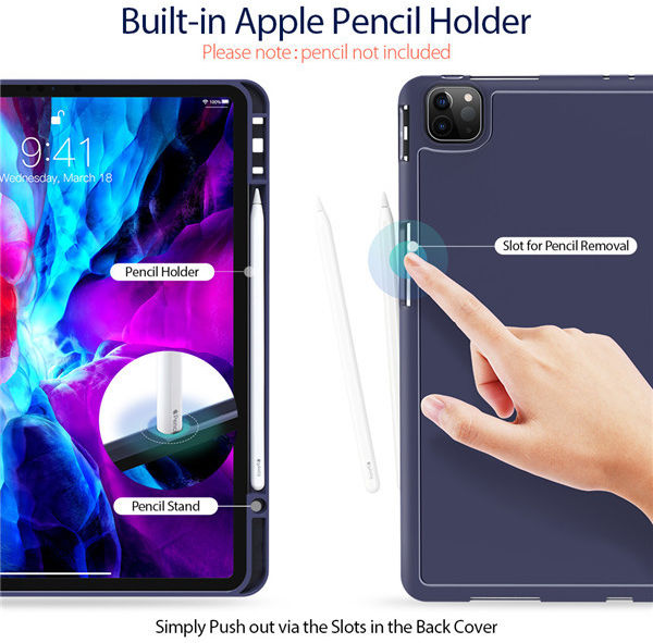 Dux Ducis Osom Apple iPad Pro 12.9 2018 / 2020 Hoesje Tri-fold Groen afbeelding 3