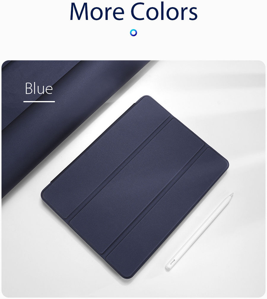 Dux Ducis Osom Apple iPad Pro 12.9 2018 / 2020 Hoesje Tri-fold Blauw afbeelding 17