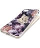 HappyCase Apple iPhone 8 Flexibel TPU Hoesje Flower Print