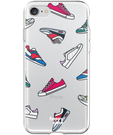 HappyCase Apple iPhone 8 Flexibel TPU Hoesje Sneaker Print Hoesjes