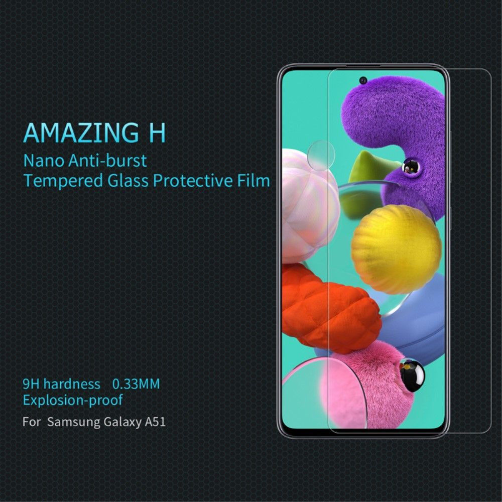 Nillkin Samsung Galaxy A51 Tempered Glass Screen Protector afbeelding 11