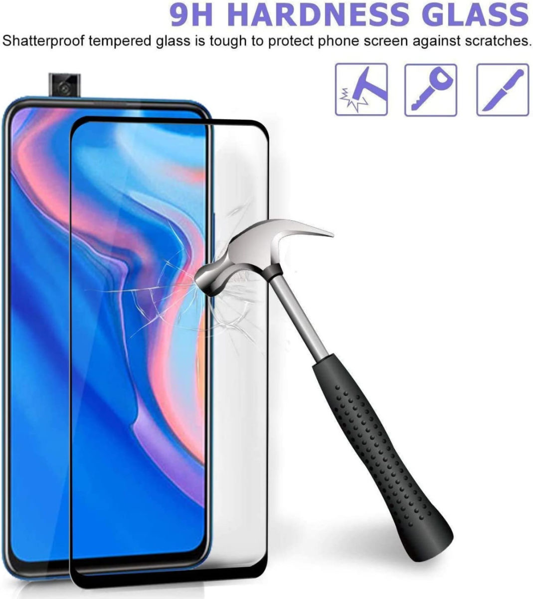 Nillkin Huawei P Smart (2019) Tempered Glass Screen Protector afbeelding 2