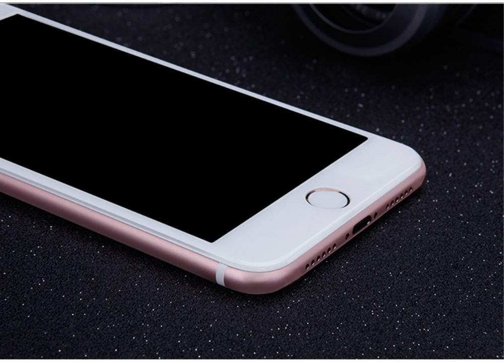 Nillkin 3D iPhone 7 / 8 / SE 2020/2022 Glass Screen Protector Zwart afbeelding 17
