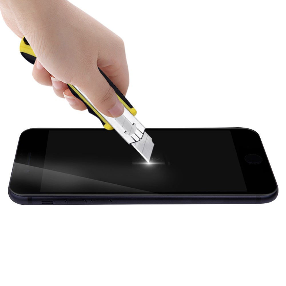 Nillkin 3D iPhone 7 / 8 / SE 2020/2022 Glass Screen Protector Zwart afbeelding 3