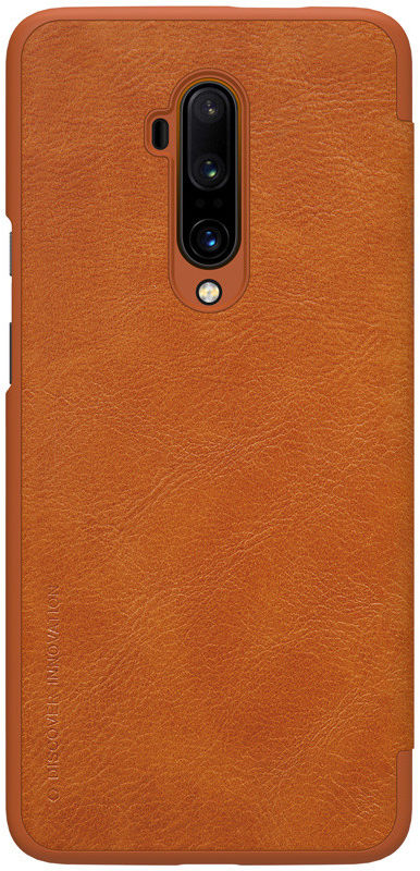 Nillkin Qin Book OnePlus 7T Pro Hoesje Bruin afbeelding 2