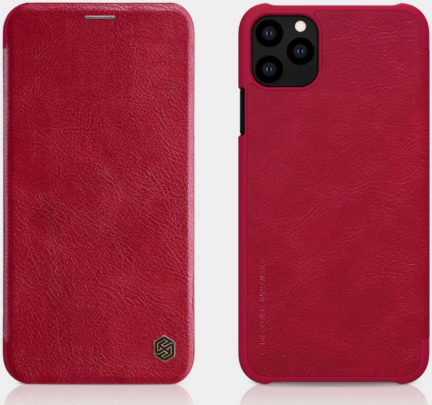 Nillkin Qin Book Apple iPhone 11 Pro Hoesje Rood afbeelding 4