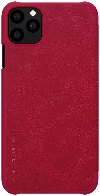 Nillkin Qin Book Apple iPhone 11 Pro Max Hoesje Rood afbeelding 2