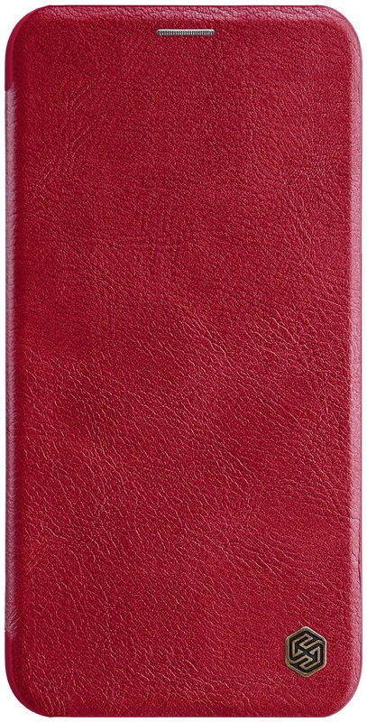 Nillkin Qin Book Apple iPhone 11 Pro Max Hoesje Rood afbeelding 3