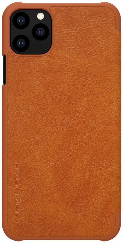 Nillkin Qin Book Apple iPhone 11 Pro Max Hoesje Bruin afbeelding 2