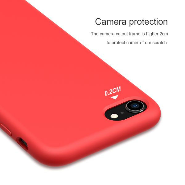 Nillkin Apple iPhone 7 / 8 / SE 2020 Flex Pure Case Zwart afbeelding 10