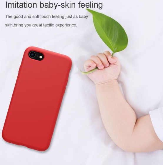 Nillkin Apple iPhone 7 / 8 / SE 2020 Flex Pure Case Zwart afbeelding 4