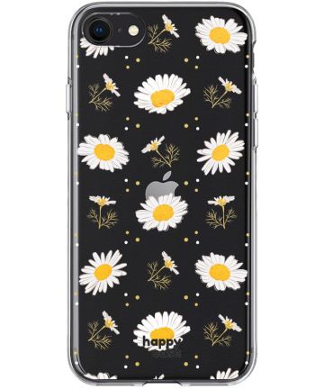 HappyCase Apple iPhone SE 2020 Hoesje Flexibel TPU Bloemen Print Hoesjes