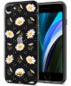 HappyCase Apple iPhone SE 2020 Hoesje Flexibel TPU Bloemen Print