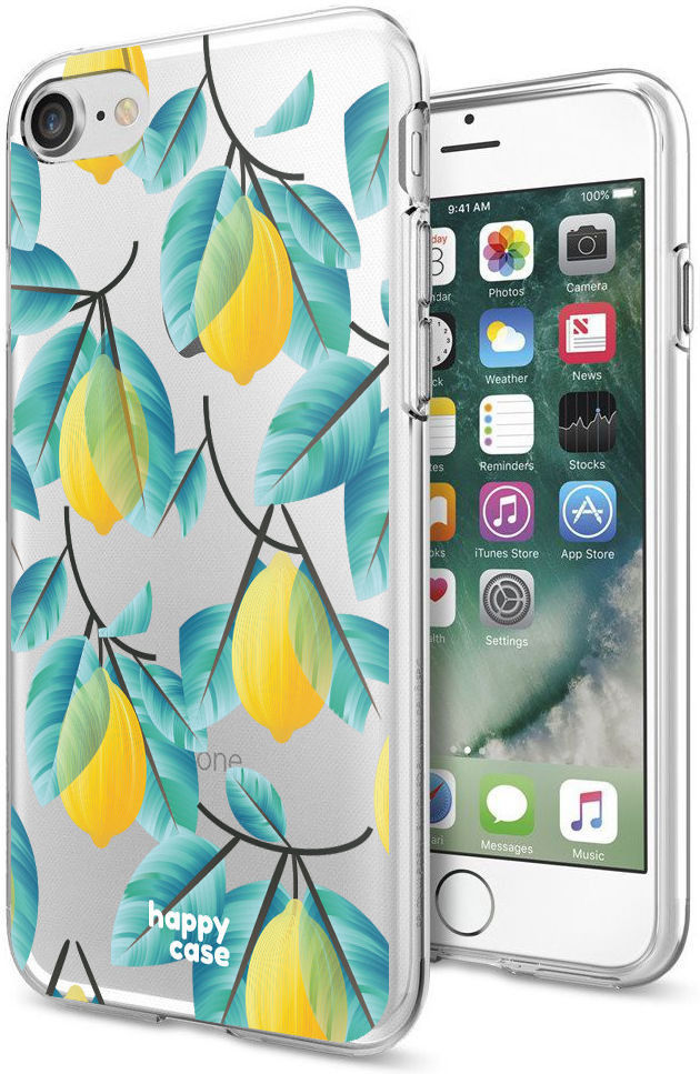 HappyCase iPhone SE 2020/2022 Hoesje Flexibel TPU Citroen Print afbeelding 5