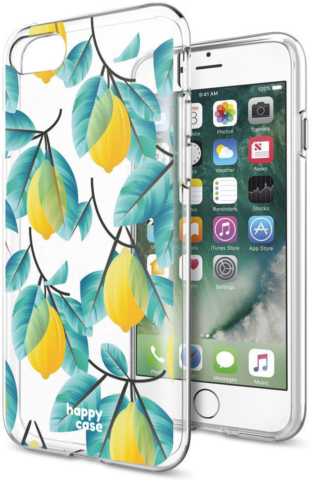 HappyCase iPhone SE 2020/2022 Hoesje Flexibel TPU Citroen Print afbeelding 6