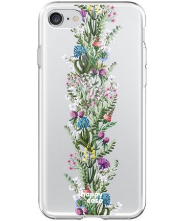 HappyCase Apple iPhone SE 2020 Hoesje Flexibel TPU Floral Print Hoesjes