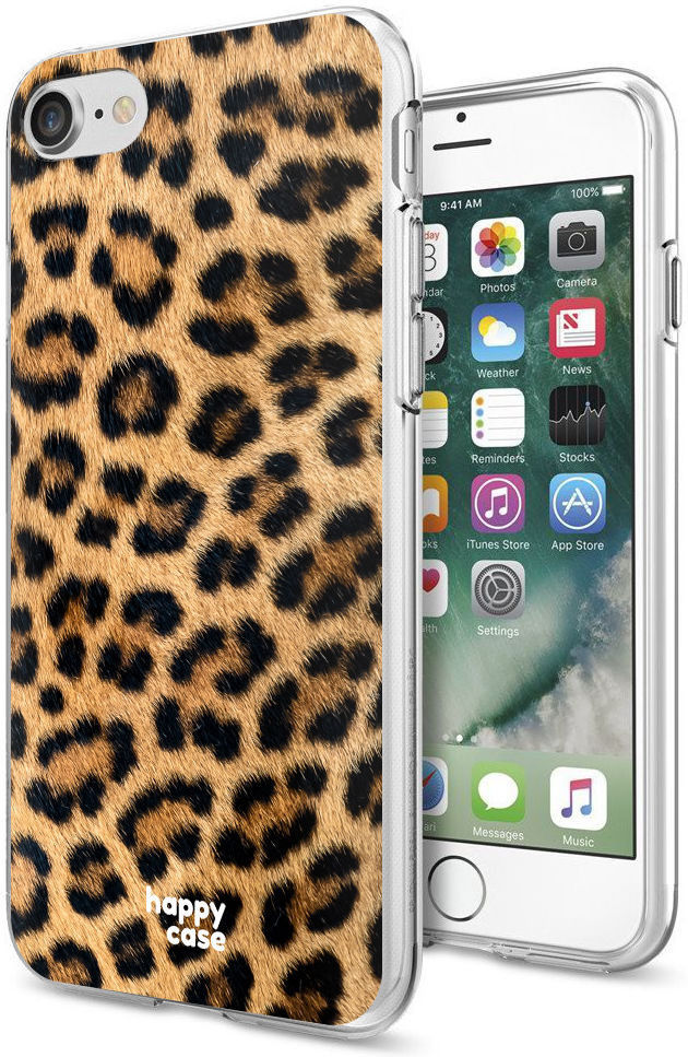 HappyCase iPhone SE 2020/2022 Hoesje Flexibel TPU Wilde Panter Print afbeelding 7