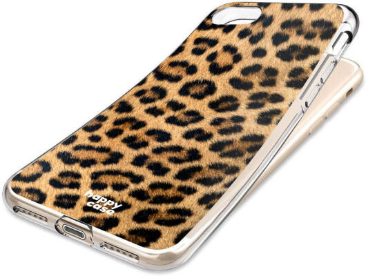 HappyCase iPhone SE 2020/2022 Hoesje Flexibel TPU Wilde Panter Print afbeelding 9