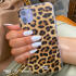HappyCase iPhone SE 2020/2022 Hoesje Flexibel TPU Wilde Panter Print afbeelding 4