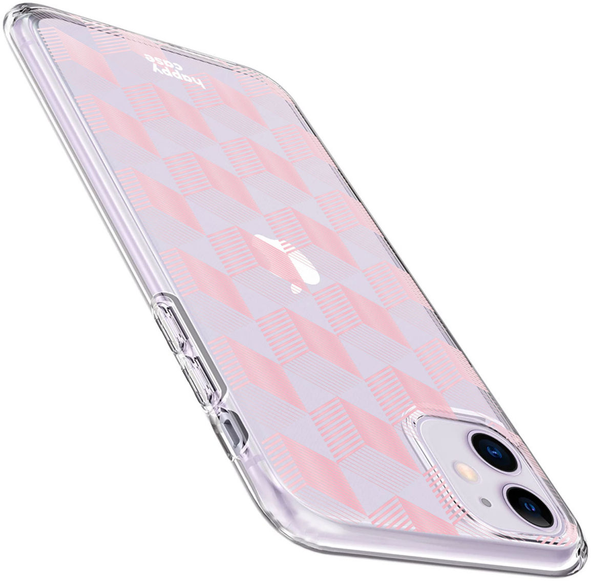 HappyCase Apple iPhone 11 Hoesje Flexibel TPU Blokjes Print afbeelding 4