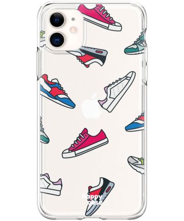 HappyCase Apple iPhone 11 Hoesje Flexibel TPU Sneaker Print Hoesjes