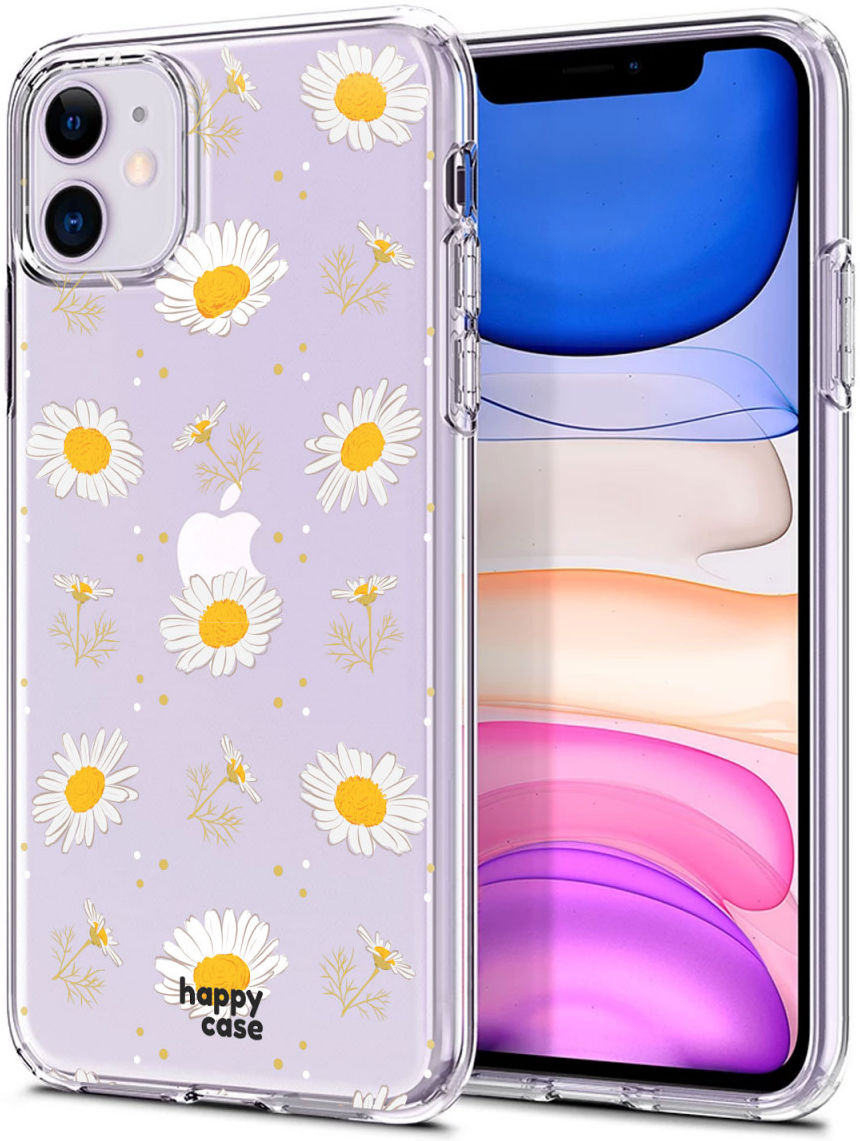 HappyCase Apple iPhone 11 Hoesje Flexibel TPU Bloemen Print afbeelding 7