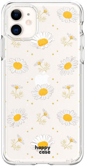 HappyCase Apple iPhone 11 Hoesje Flexibel TPU Bloemen Print afbeelding 1