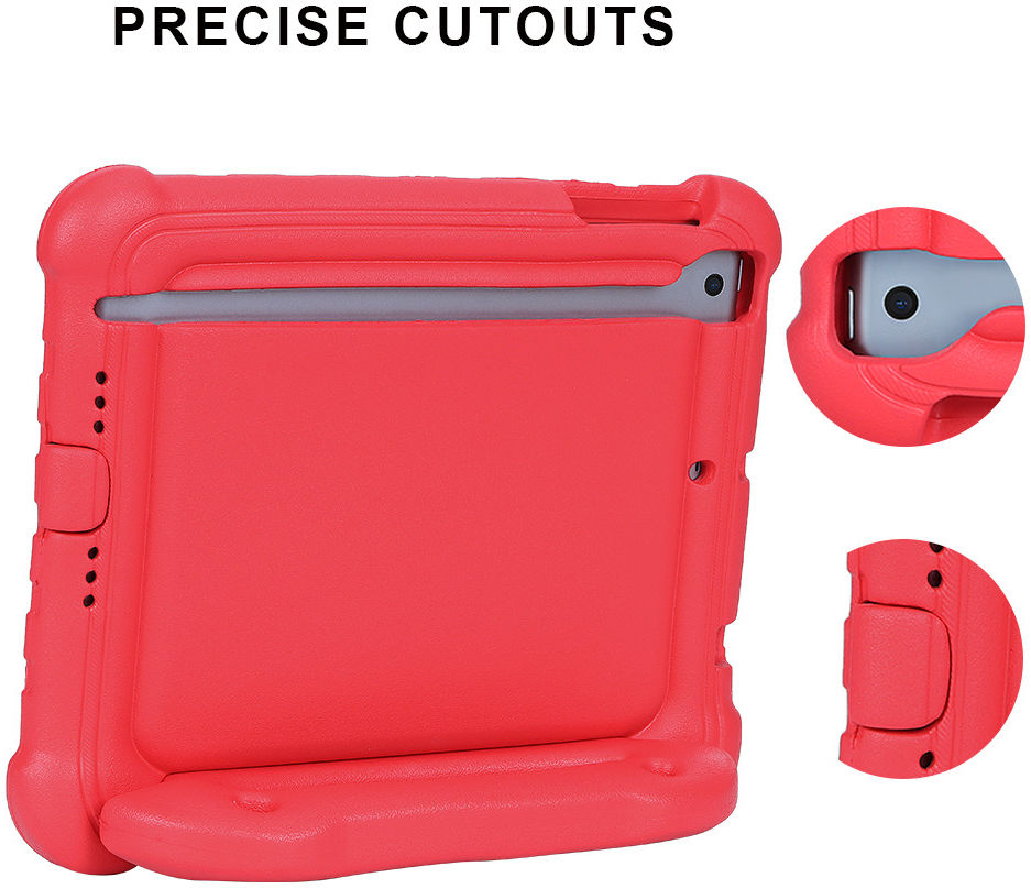 Apple iPad Mini 1/2/3/4/5 Kinder Tablethoes met Handvat Rood afbeelding 10