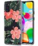 HappyCase Samsung Galaxy A41 Flexibel TPU Hoesje Tropic Vibe print