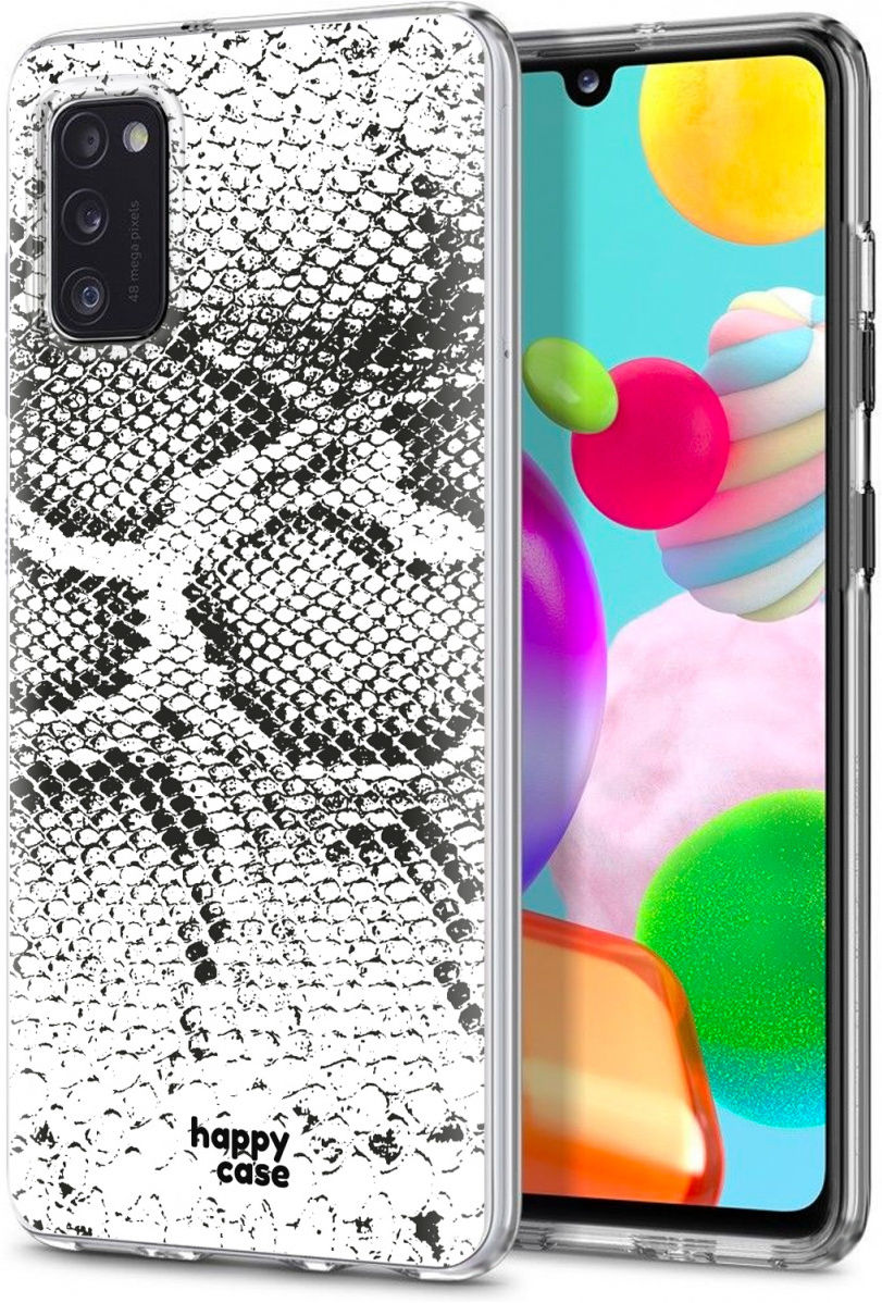 HappyCase Samsung Galaxy A41 Flexibel TPU Hoesje Slangen Print afbeelding 5