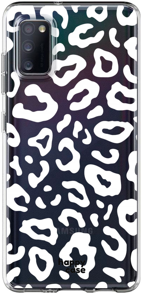 HappyCase Samsung Galaxy A41 Flexibel TPU Hoesje Luipaard print afbeelding 1