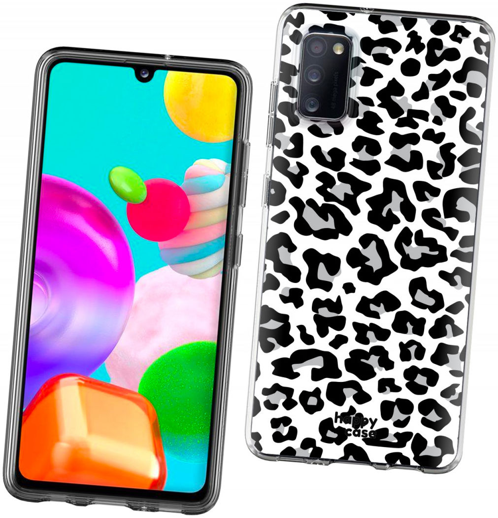 HappyCase Samsung Galaxy A41 Flexibel TPU Hoesje Panter print afbeelding 5