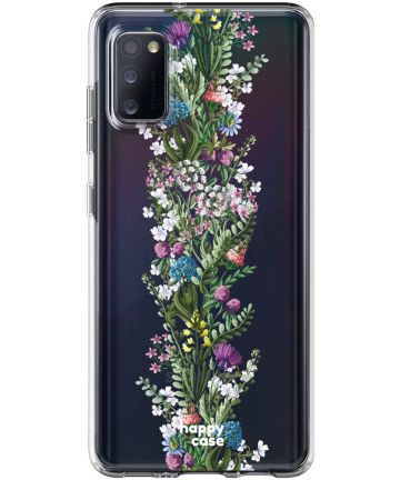 HappyCase Samsung Galaxy A41 Flexibel TPU Hoesje Floral print Hoesjes