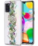 HappyCase Samsung Galaxy A41 Flexibel TPU Hoesje Floral print