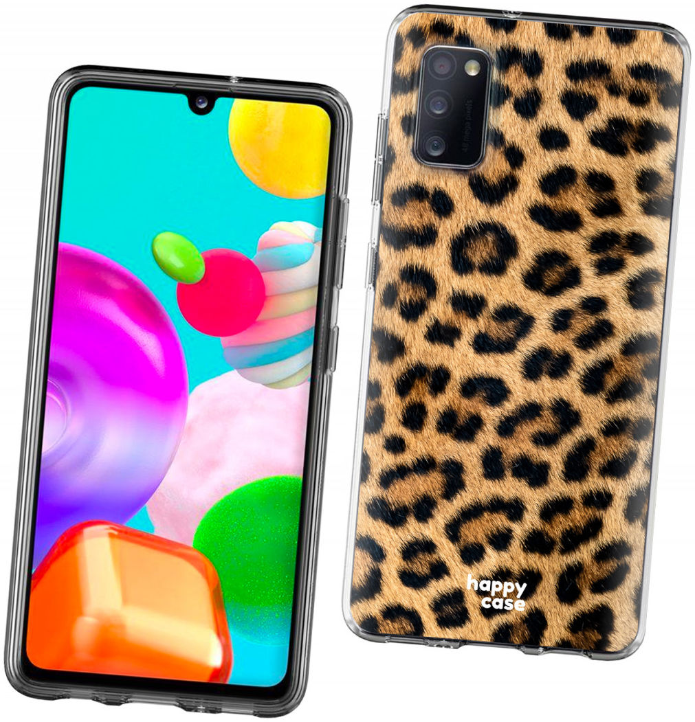 HappyCase Samsung Galaxy A41 Flexibel TPU Hoesje Wilde Panter print afbeelding 7