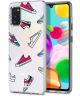 HappyCase Samsung Galaxy A41 Flexibel TPU Hoesje Sneaker print