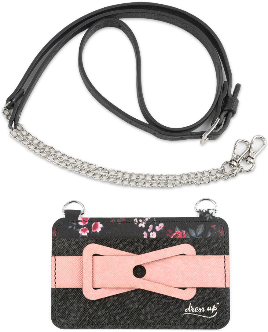 4smarts DressUp Universele Portemonnee met Band en Handriem Roze afbeelding 1