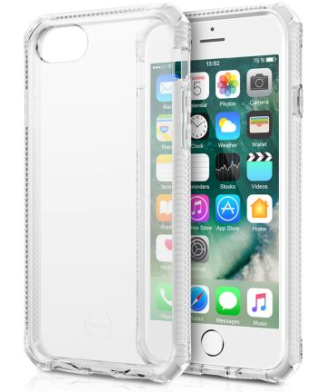 ITSKINS 3M Supreme Clear iPhone SE (2020) / 8 Hoesje Transparant/Wit Hoesjes