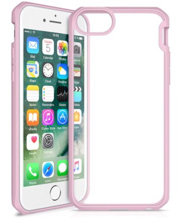 Itskins Level 2 Hybrid Solid Apple iPhone 8 / 7 / 6S / 6 Hoesje Roze Hoesjes