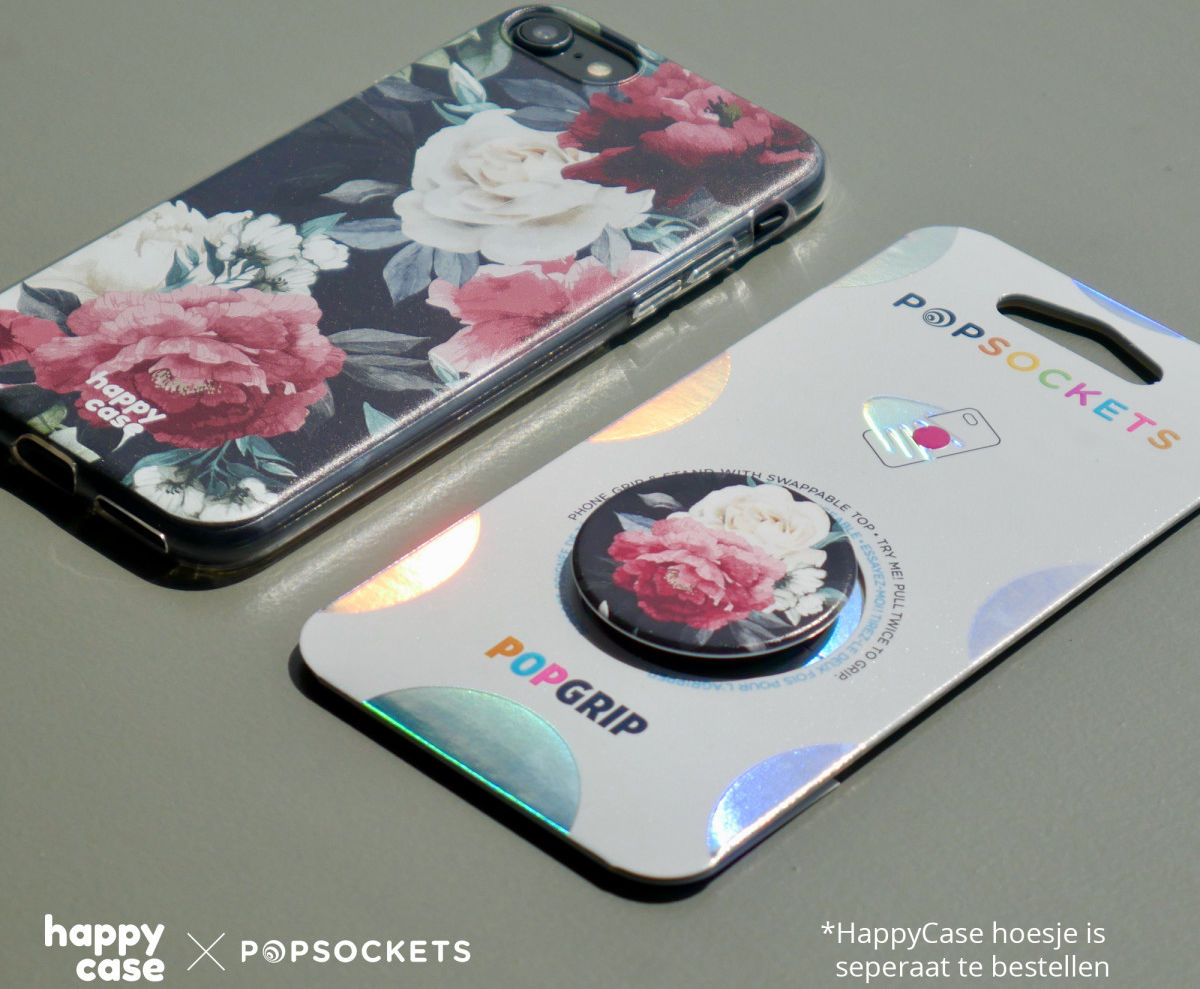 PopSockets X HappyCase PopGrip PopTop Greep en Standaard Rozen afbeelding 5