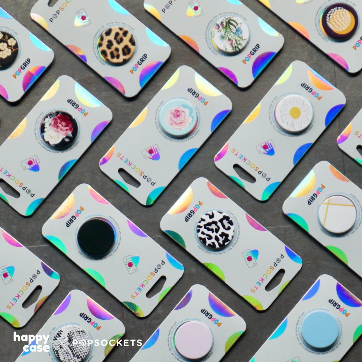 PopSockets X HappyCase PopGrip PopTop Greep en Standaard Wilde Panter afbeelding 12