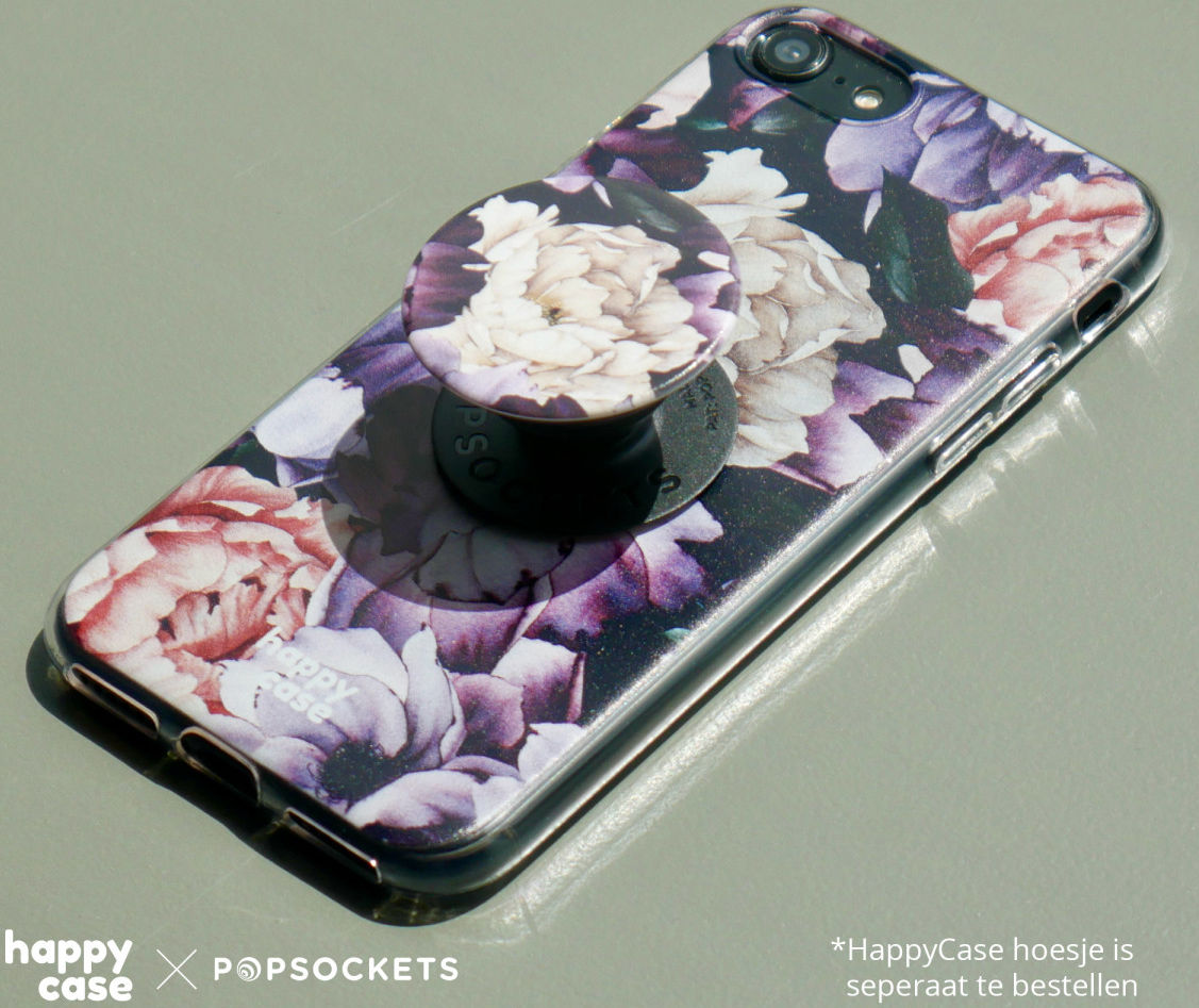 PopSockets X HappyCase PopGrip PopTop Greep en Standaard Flower afbeelding 7