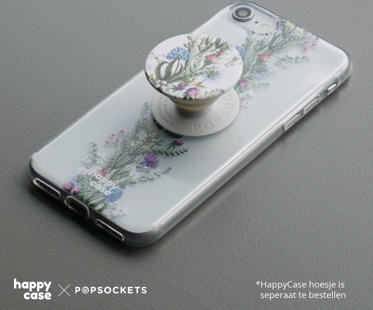 PopSockets X HappyCase PopGrip PopTop Greep en Standaard Floral afbeelding 7