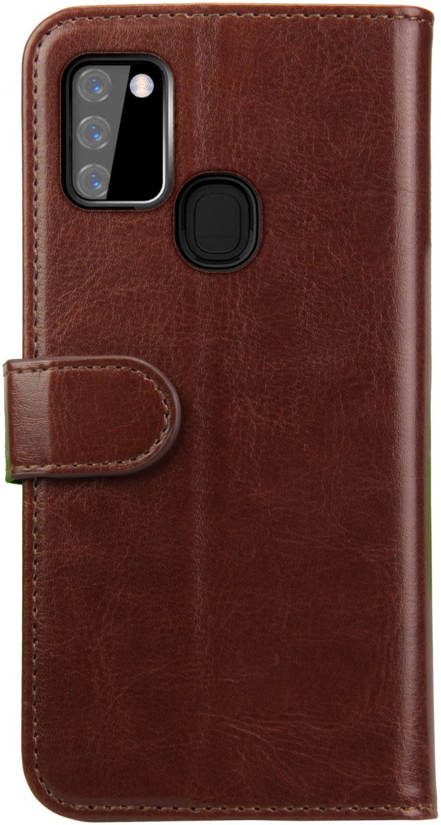 Rosso Element Samsung Galaxy A21S Hoesje Book Cover Bruin afbeelding 5
